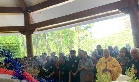 Chủ trì khoá lễ cầu siêu trên 4000 liệt sĩ là cựu thanh niên xung phong hi sinh tại ngã ba đồng Lộc