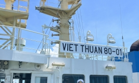 Làm lễ hạ thủy con tàu lớn thứ 2 của nước Việt Nam 21/5/2022